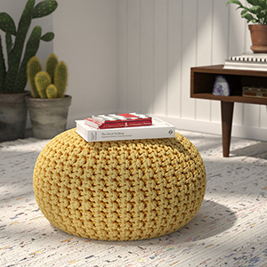 Cotton Pouf